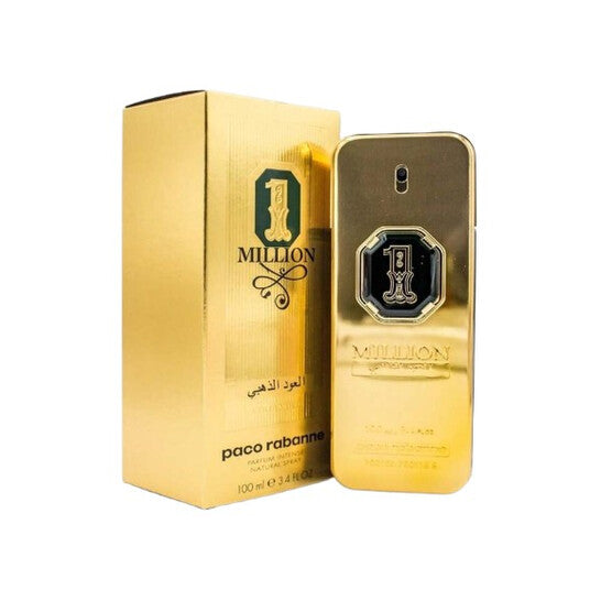 Paco Rabanne Men's 1 Million Golden Oud EDP Spray 3.4 oz Fragrances (Wholesale) - Luxurious Fragrance Available Online in Hong Kong & China