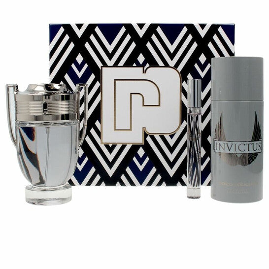 Paco Rabanne Men's Invictus Platinum Gift Set Fragrances (Wholesale) - Luxurious Fragrance Available Online in Hong Kong & China