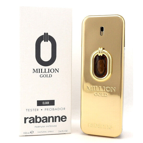 Paco Rabanne Men's Million Gold Elixir Intense Parfum 3.4 oz (Tester) Fragrances - Luxurious Fragrance Available Online in Hong Kong & China