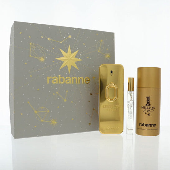 Paco Rabanne Men's One Million Gold Intense Gift Set Fragrances - Luxurious Fragrance Available Online in Hong Kong & China
