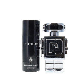 Paco Rabanne Men's Phantom 2pcs EDT Gift Set Fragrances (Wholesale) - Luxurious Fragrance Available Online in Hong Kong & China