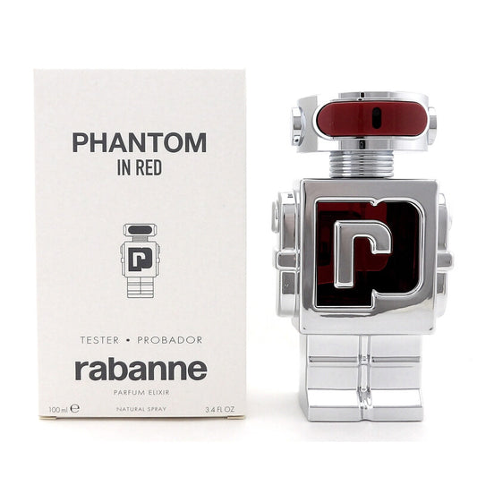Paco Rabanne Men's Phantom In Red Elixir Parfum 3.4 oz (Tester) Fragrances - Luxurious Fragrance Available Online in Hong Kong & China