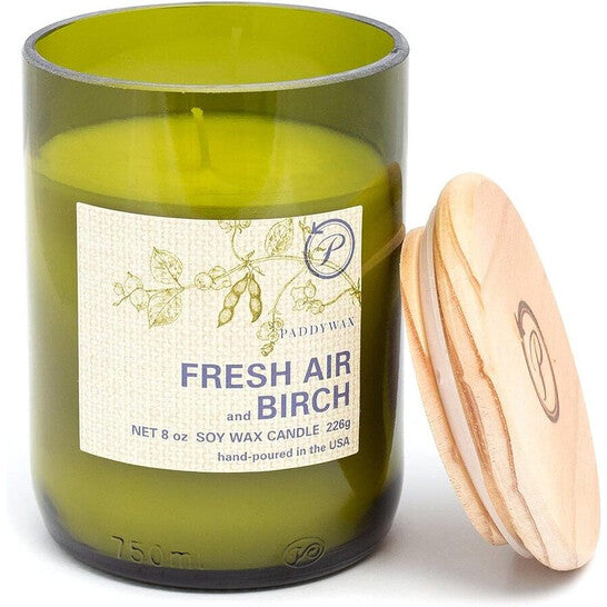 Paddywax Unisex Fresh Air & Birch 8 oz Scented Candle - Luxurious Fragrance Available Online in Hong Kong & China