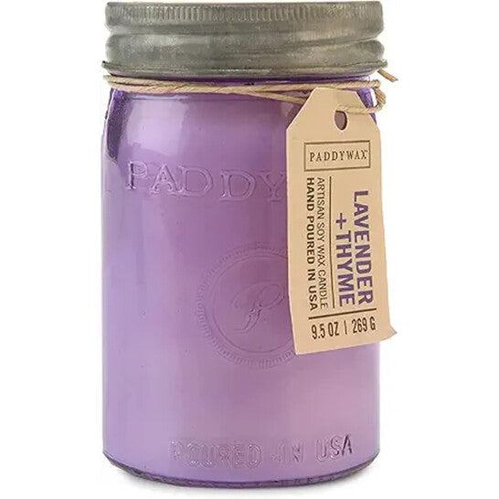 Paddywax Unisex Lavender & Thyme 3 oz Scented Candle (Wholesale) - Luxurious Fragrance Available Online in Hong Kong & China