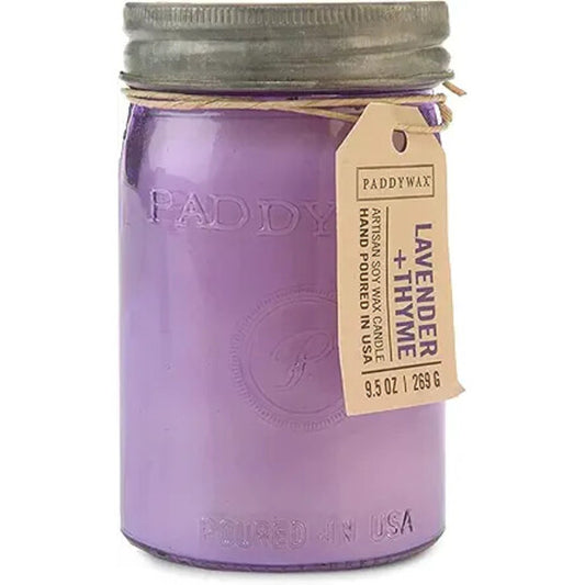 Paddywax Unisex Lavender & Thyme 3 oz Scented Candle - Luxurious Fragrance Available Online in Hong Kong & China