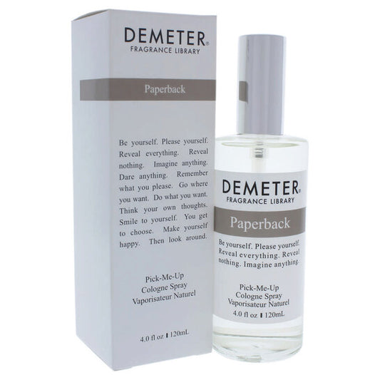 Demeter Paperback by Demeter for Unisex - 4 oz Cologne Spray - Luxurious Fragrance Available Online in Hong Kong & China