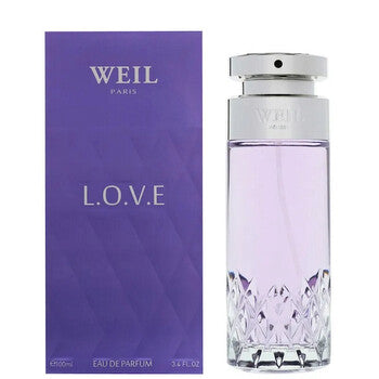 Weil Parfums Weil Ladies L.O.V.E EDP Spray 3.4 oz - Luxurious Fragrance Available Online in Hong Kong & China