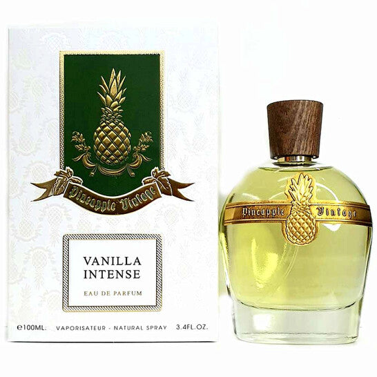 Parfums Vintage Unisex Pineapple Vintage Vanilla Intense EDP Spray 3.4 oz Fragrances - Luxurious Fragrance Available Online in Hong Kong & China