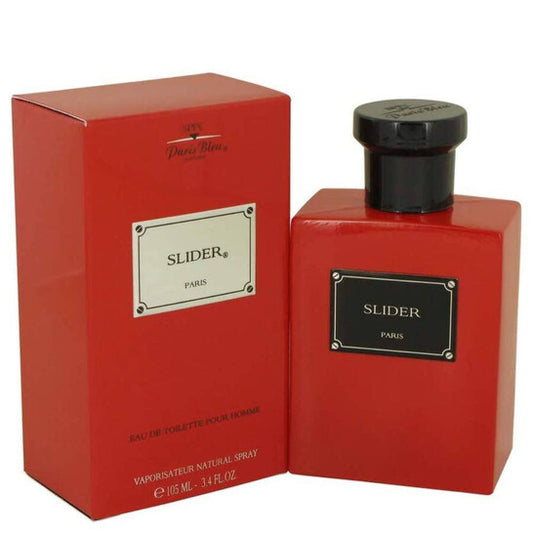 Paris Bleu Men's Slider Eau De Toilette EDT Spray 3.4 oz Fragrances - Luxurious Fragrance Available Online in Hong Kong & China