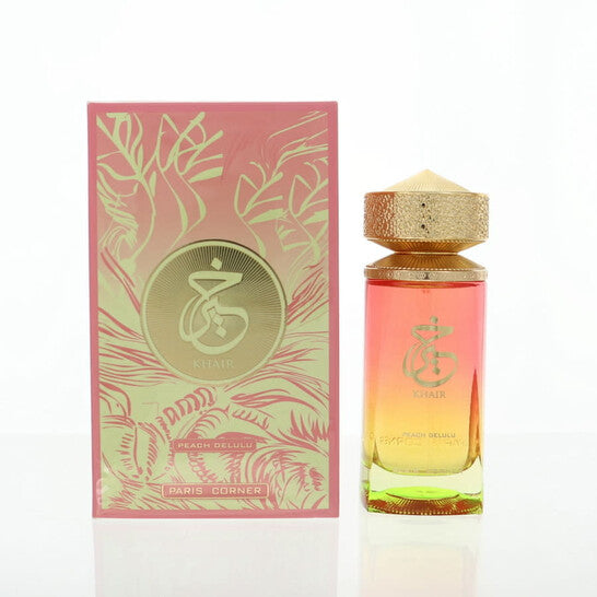 Paris Corner Ladies Khair Peach Delulu EDP Spray 3.4 oz Fragrances (Wholesale) - Luxurious Fragrance Available Online in Hong Kong & China