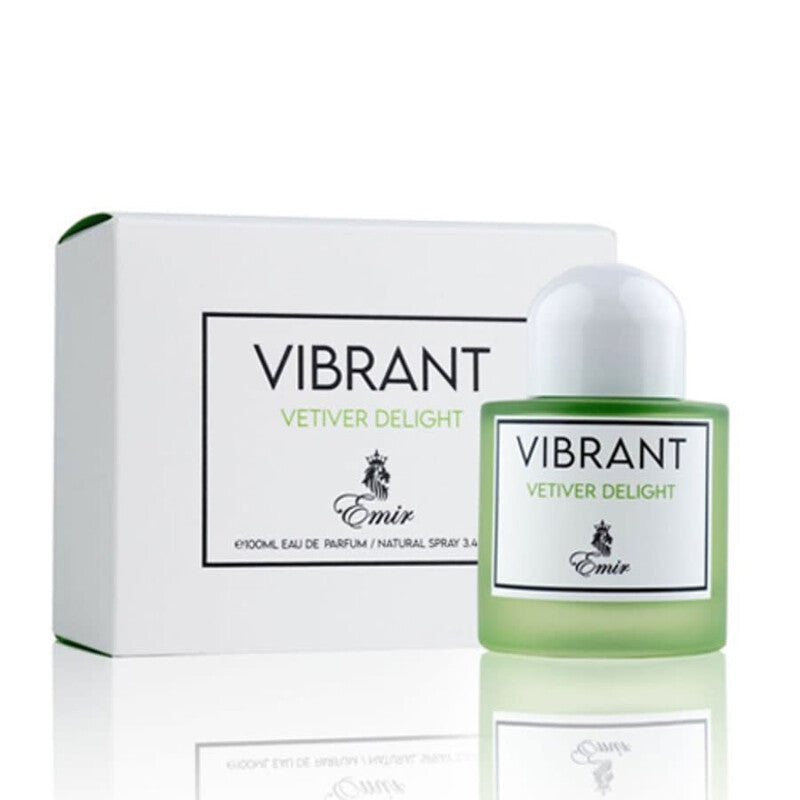 Paris Corner Unisex Emir Vibrant Vetiver Delight EDP Spray 3.4 oz Fragrances - Luxurious Fragrance Available Online in Hong Kong & China