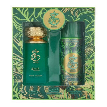 Paris Corner Unisex Pistachio Khair Gift Set Fragrances (Wholesale) - Luxurious Fragrance Available Online in Hong Kong & China