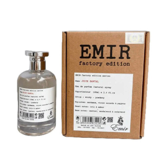 Paris Corner Unisex Rich Santal Emir Factory Edition EDP Spray 3.4 oz Fragrances - Luxurious Fragrance Available Online in Hong Kong & China