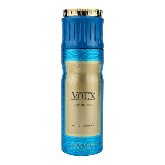 Paris Corner Unisex Voux Turquoise Deodorant 6.7 oz Fragrances (Wholesale) - Luxurious Fragrance Available Online in Hong Kong & China