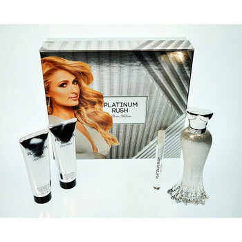 Paris Hilton Ladies Platinum Rush Gift Set - Luxurious Fragrance Available Online in Hong Kong & China