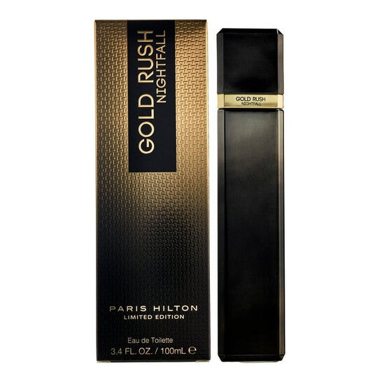 Paris Hilton Men's Gold Rush Nightfall EDT Spray 3.4 oz Fragrances - Luxurious Fragrance Available Online in Hong Kong & China