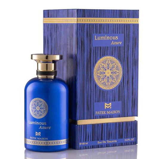 Patek Maison Unisex Luminous Azure EDT Spray 3.4 oz (100ml) (Wholesale) - Luxurious Fragrance Available Online in Hong Kong & China