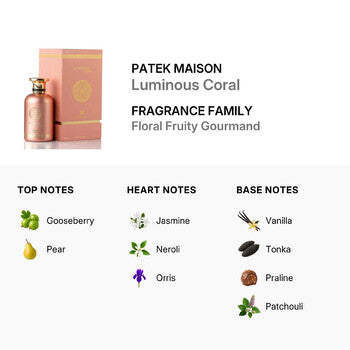 Patek Maison Unisex Luminous Coral EDP Spray 3.4 oz (Wholesale) - Luxurious Fragrance Available Online in Hong Kong & China