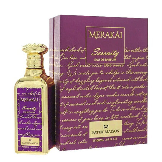 Patek Maison Unisex Merakai Serenity EDP Spray 3.4 oz Fragrances - Luxurious Fragrance Available Online in Hong Kong & China