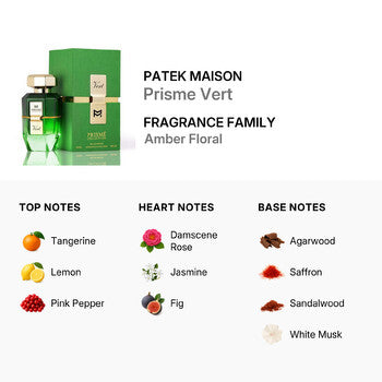 Patek Maison Unisex Prisme Vert EDP Spray 3.0 oz (Wholesale) - Luxurious Fragrance Available Online in Hong Kong & China
