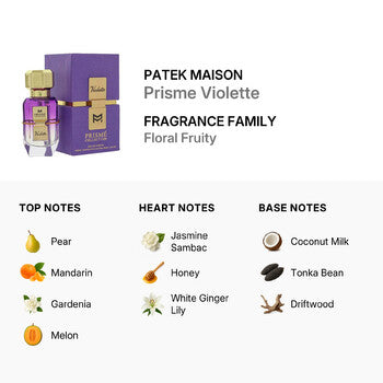 Patek Maison Unisex Prisme Violette EDP Spray 1 oz (Wholesale) - Luxurious Fragrance Available Online in Hong Kong & China