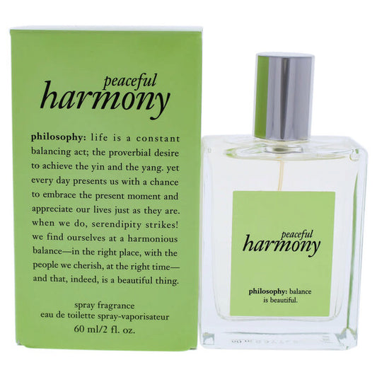 Philosophy Peaceful Harmony by Philosophy for Women - 2 oz EDT Spray - Luxurious Fragrance Available Online in Hong Kong & China