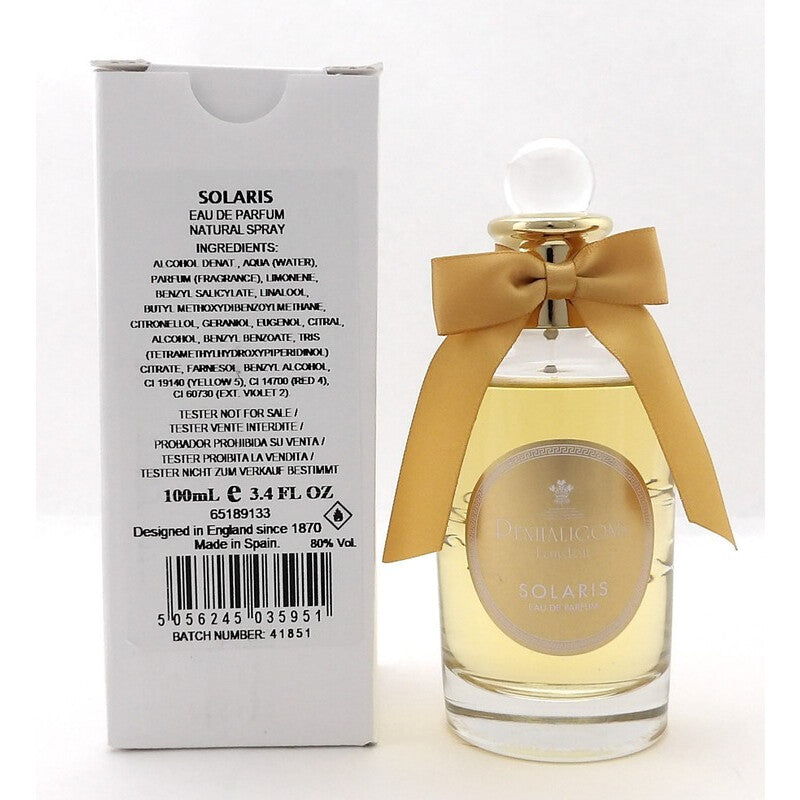 Penhaligon's Unisex Solaris EDP Spray 3.4 oz (Tester) Fragrances - Luxurious Fragrance Available Online in Hong Kong & China