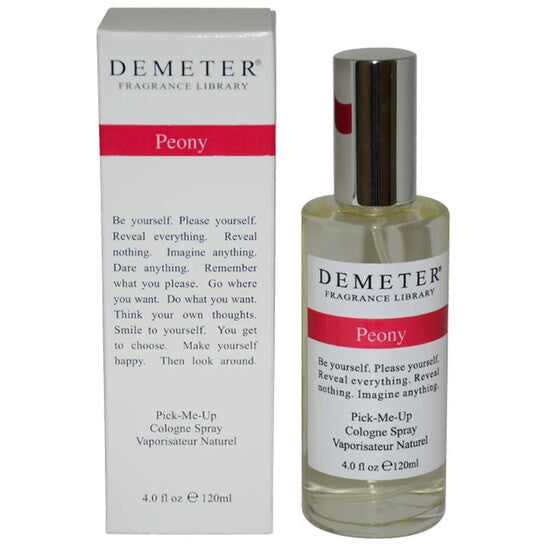 Demeter Peony by Demeter for Unisex - 4 oz Cologne Spray - Luxurious Fragrance Available Online in Hong Kong & China