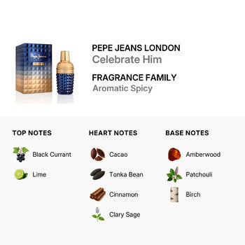 Pepe Jeans London Men's Celebrate Him EDP 3.4 oz (Tester) Fragrances (Wholesale) - Luxurious Fragrance Available Online in Hong Kong & China