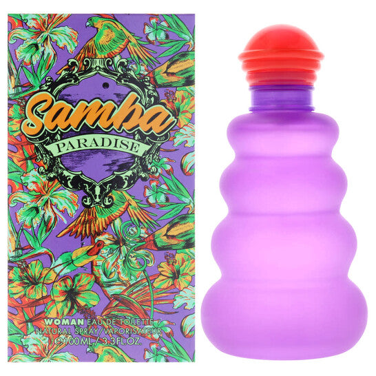 Perfumers Workshop Ladies Samba Paradise EDT Spray 3.3 oz Fragrances - Luxurious Fragrance Available Online in Hong Kong & China