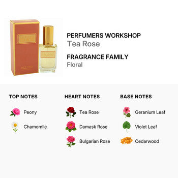 Perfumers Workshop Ladies Tea Rose EDT Spray 1 oz (Wholesale) - Luxurious Fragrance Available Online in Hong Kong & China