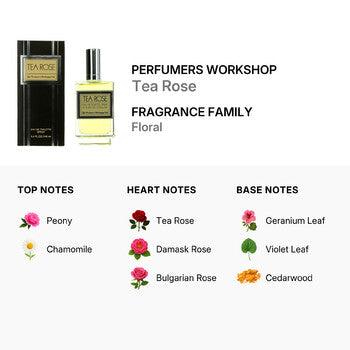 Perfumers Workshop Ladies Tea Rose EDT Spray 3.4 oz (Wholesale) - Luxurious Fragrance Available Online in Hong Kong & China