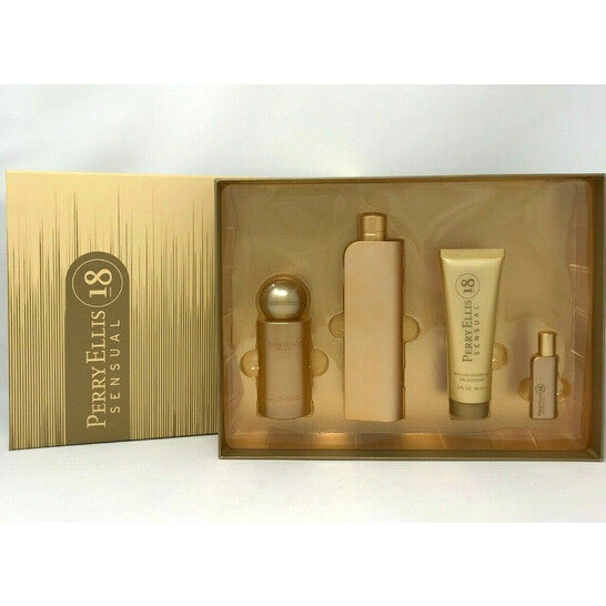 Perry Ellis Ladies 18 Sensual Gift Set Fragrances (Wholesale) - Luxurious Fragrance Available Online in Hong Kong & China