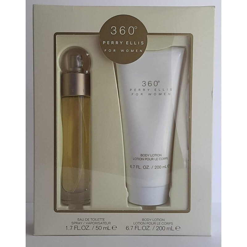 Perry Ellis Ladies 360 For Men Gift Set Fragrances - Luxurious Fragrance Available Online in Hong Kong & China