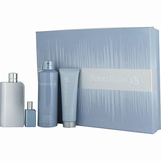 Perry Ellis Men's 18 Men Gift Set Fragrances - Luxurious Fragrance Available Online in Hong Kong & China
