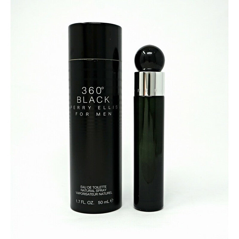 Perry Ellis Men's 360 Black EDT Spray 1.7 oz Fragrances - Luxurious Fragrance Available Online in Hong Kong & China