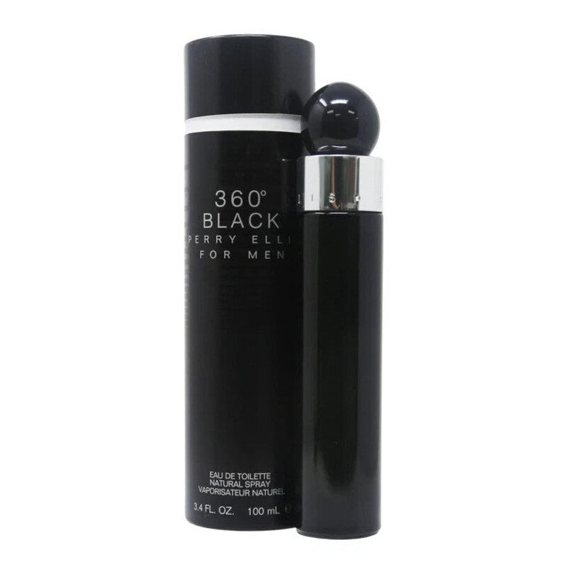 Perry Ellis Men's 360 Black for Men EDT Spray 3.4 oz Fragrances - Luxurious Fragrance Available Online in Hong Kong & China