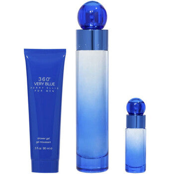 Perry Ellis Men's 360 Very Blue Gift Set - Luxurious Fragrance Available Online in Hong Kong & China