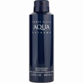 Perry Ellis Men's Aqua Extreme Deodorant Body Spray 6.8 oz - Luxurious Fragrance Available Online in Hong Kong & China