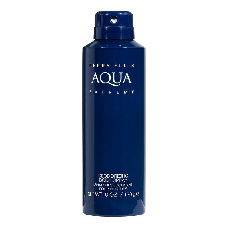Perry Ellis Men's Aqua Extreme Deodorant Spray 6.0 oz Fragrances - Luxurious Fragrance Available Online in Hong Kong & China