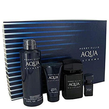 Perry Ellis Men's Aqua Extreme Gift Set - Luxurious Fragrance Available Online in Hong Kong & China