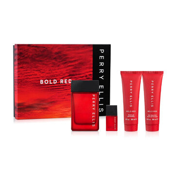 Perry Ellis Men's Bold Red Gift Set - Luxurious Fragrance Available Online in Hong Kong & China