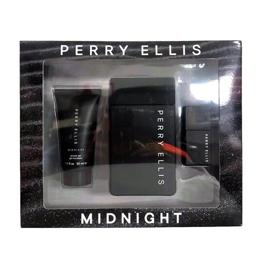 Perry Ellis Men's Midnight Gift Set Fragrances - Luxurious Fragrance Available Online in Hong Kong & China