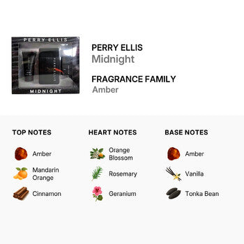 Perry Ellis Men's Midnight Gift Set Fragrances (Wholesale) - Luxurious Fragrance Available Online in Hong Kong & China
