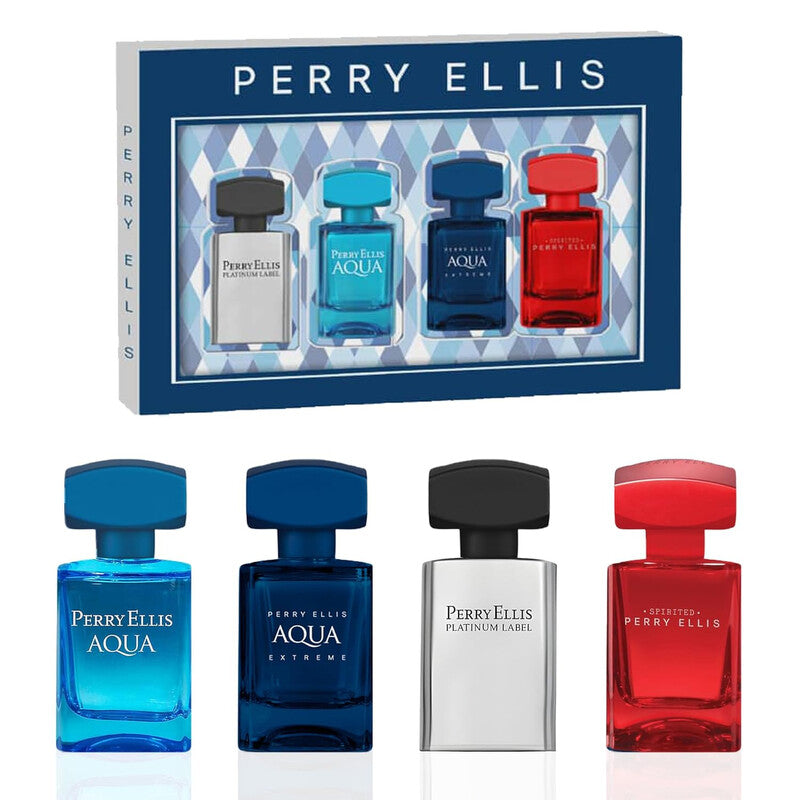 Perry Ellis Men's Mini Set Gift Set Fragrances - Luxurious Fragrance Available Online in Hong Kong & China