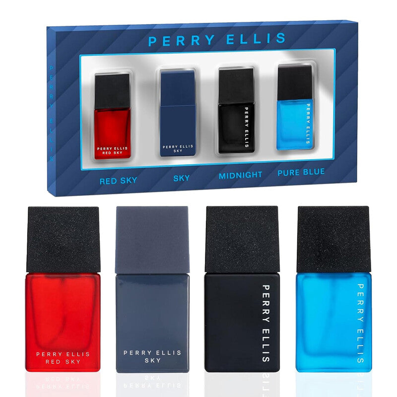 Perry Ellis Men's Mini Set Gift Set Fragrances - Luxurious Fragrance Available Online in Hong Kong & China