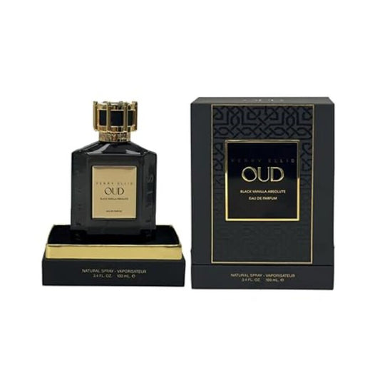 Perry Ellis Men's Oud Black Vanilla Absolute EDP Spray 3.4 oz Fragrances - Luxurious Fragrance Available Online in Hong Kong & China