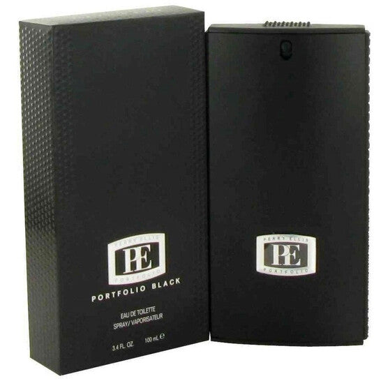 Perry Ellis Men's Portfolio Black EDT Spray 3.4 oz - Luxurious Fragrance Available Online in Hong Kong & China