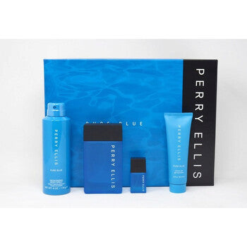 Perry Ellis Men's Pure Blue Gift Set - Luxurious Fragrance Available Online in Hong Kong & China