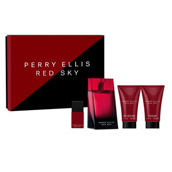 Perry Ellis Men's Red Sky 4pcs EDT Gift Set Fragrances (Wholesale) - Luxurious Fragrance Available Online in Hong Kong & China